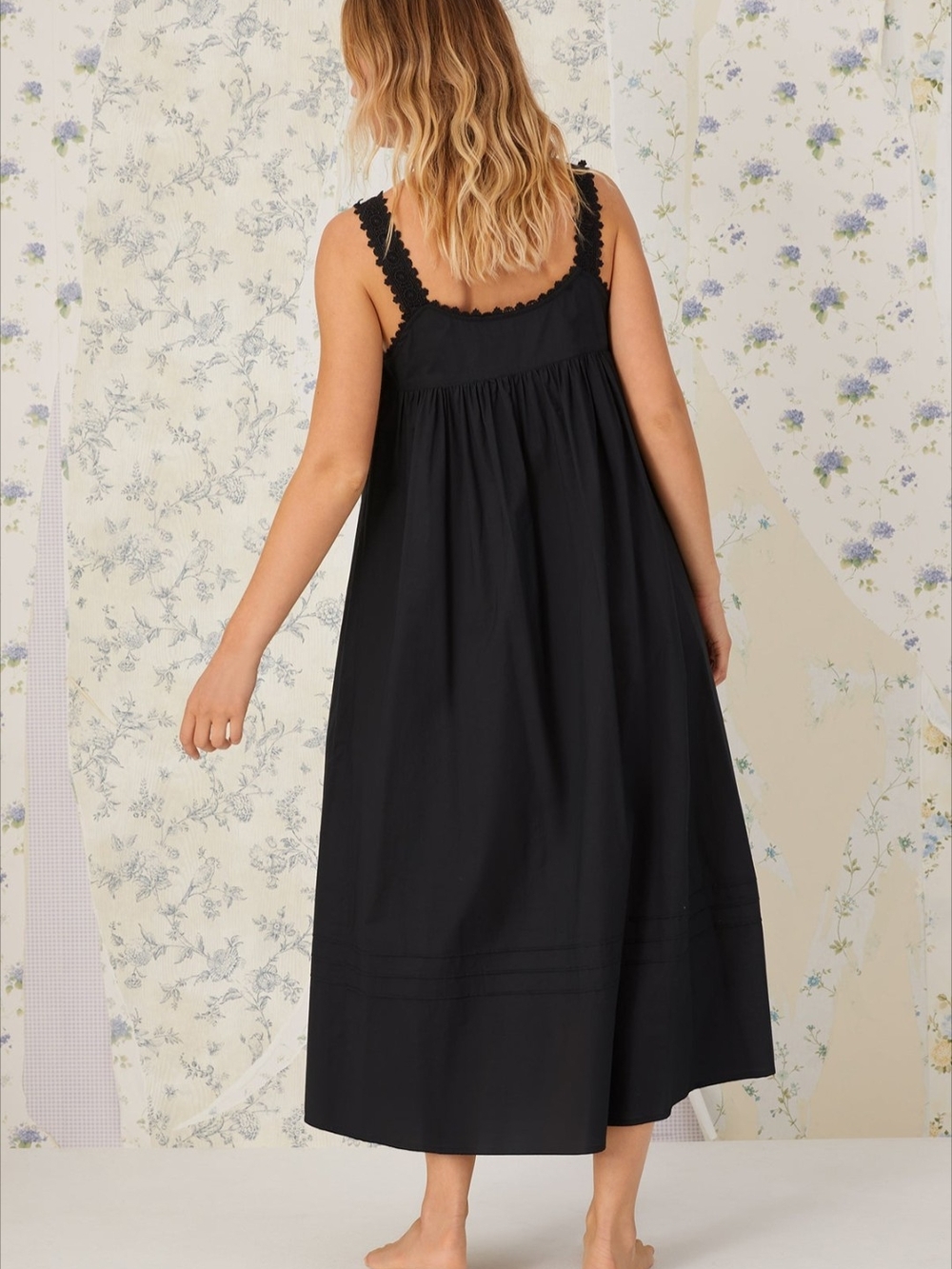 Eileen West Couture Black Sleeveless Heirloom Dream Ballet Gown - Picture 3 of 5